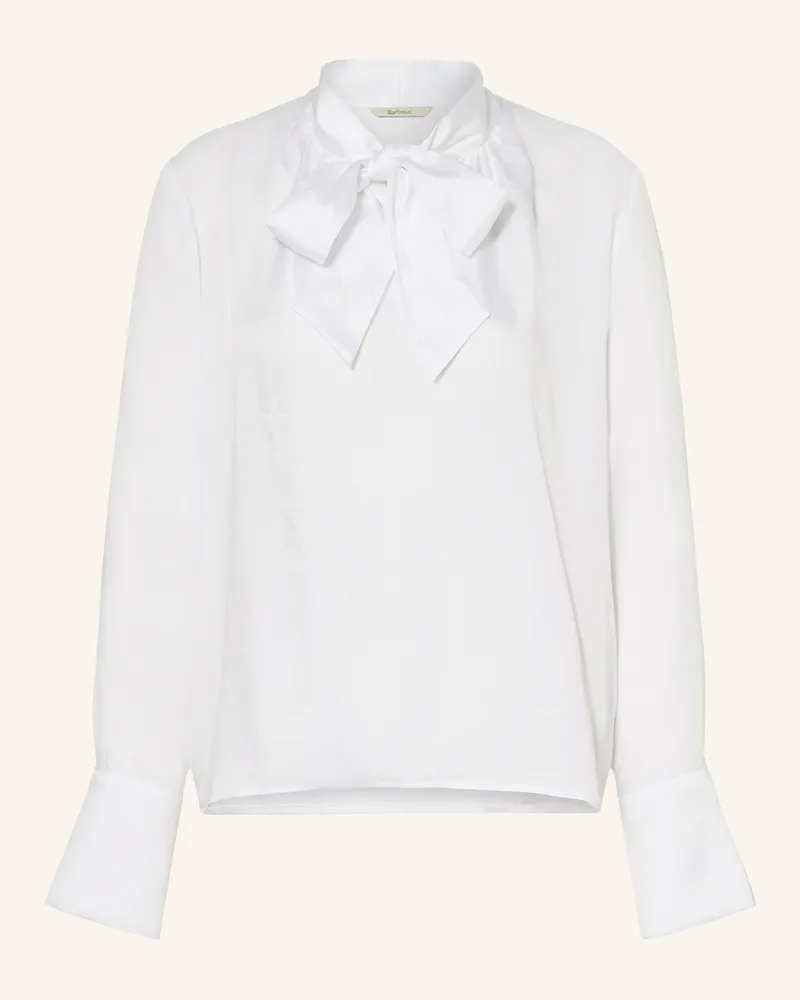Barbour Schluppenbluse ANASTASIA aus Satin Weiss