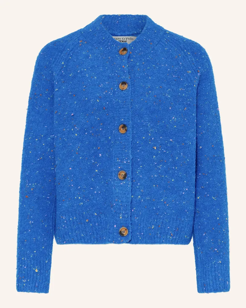 Marc O'Polo Strickjacke blau Blau