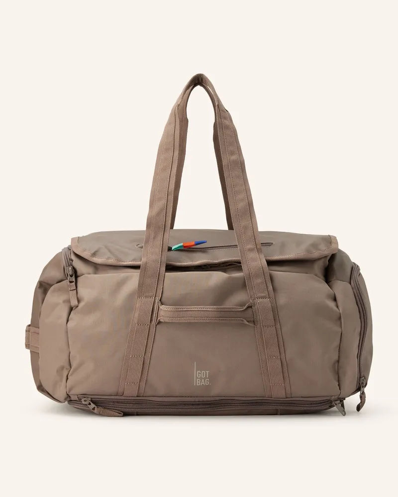 Got Bag Reisetasche Duffle Pack 39 L Mit Laptop-Fach beige Taupe