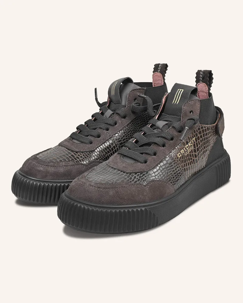 CRICKIT Sneaker Uma schwarz Braun