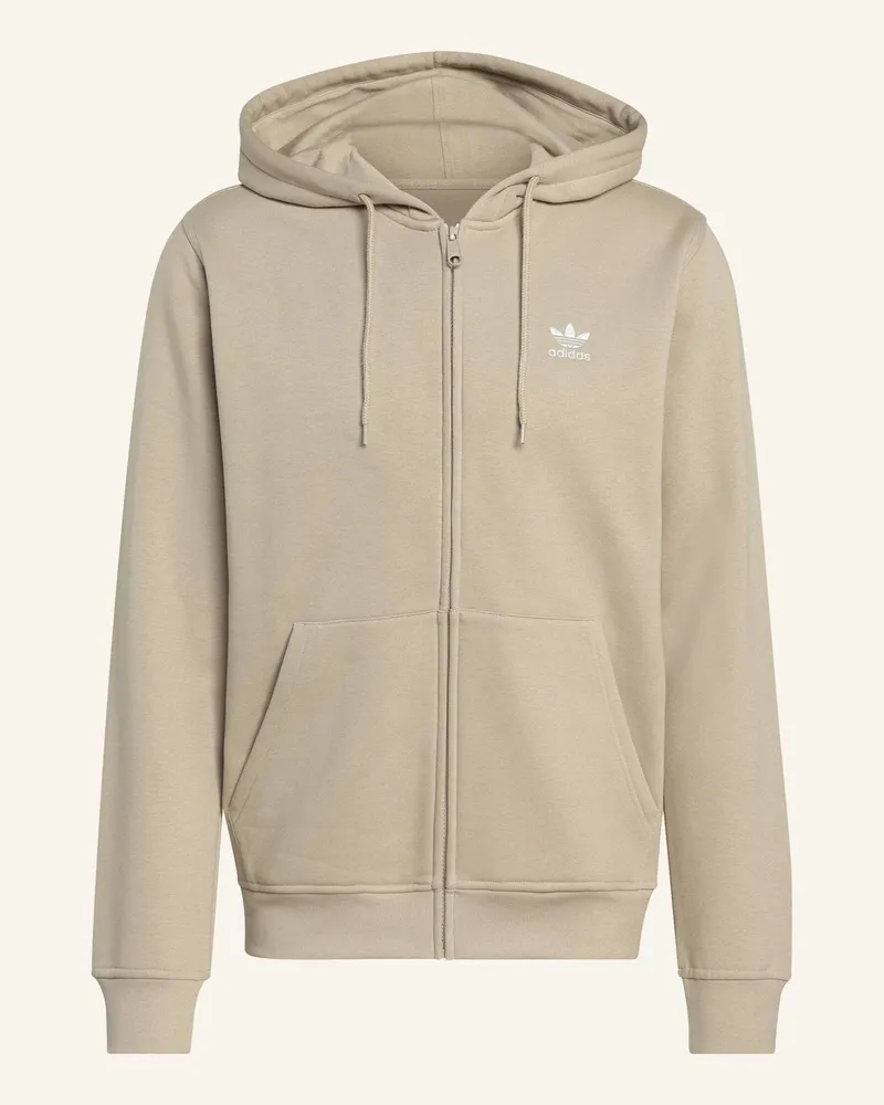 adidas Trefoil Essentials Kapuzenjacke beige Beige