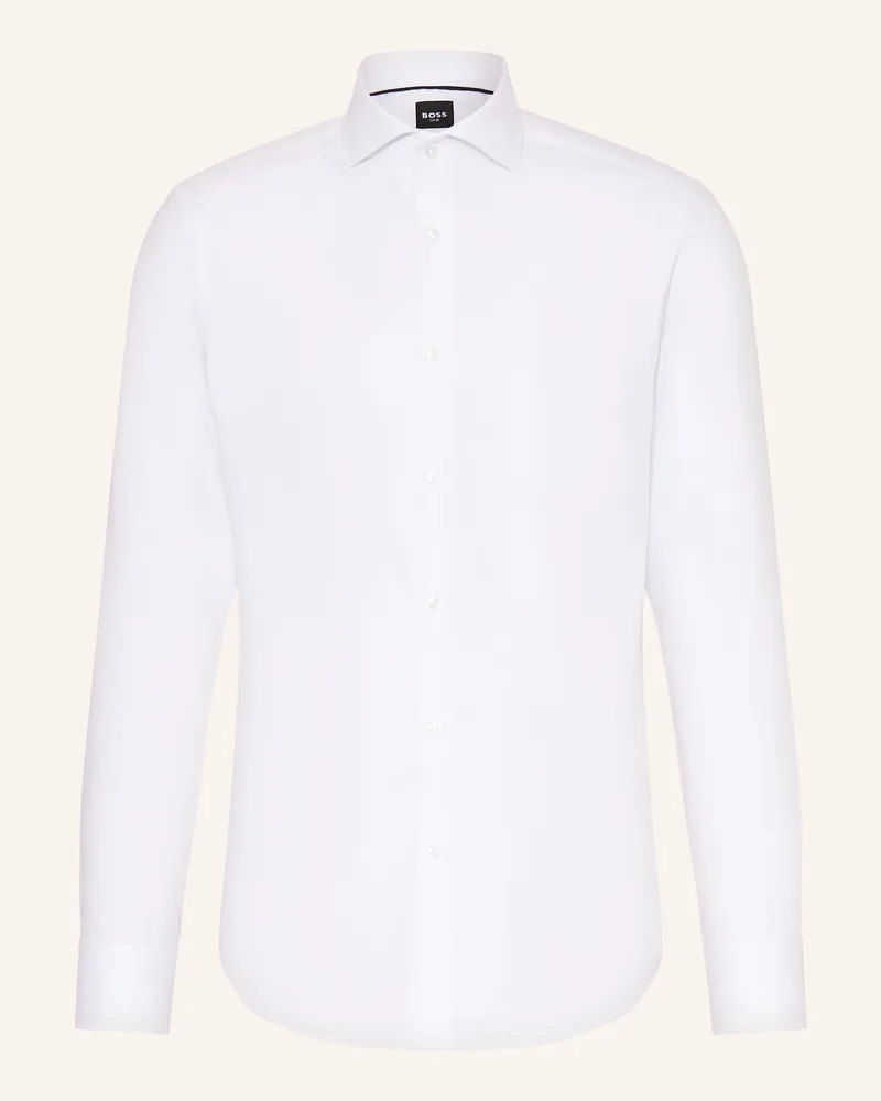HUGO BOSS Hemd JOE Regular Fit Weiss