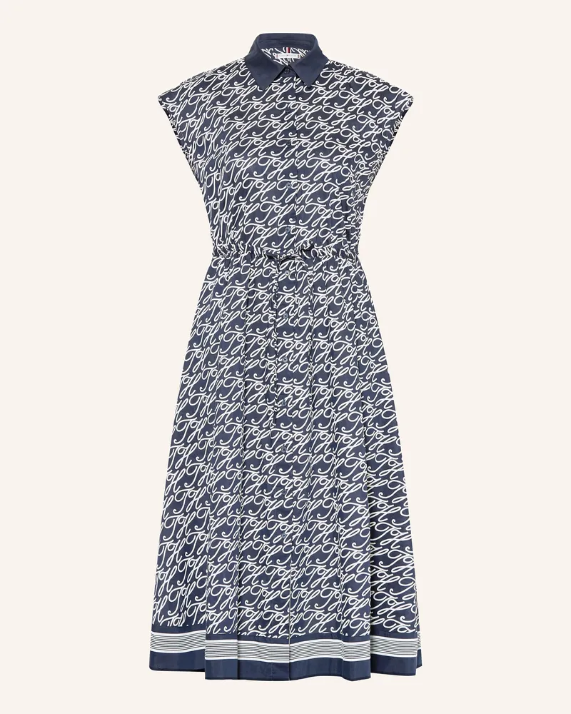 Tommy Hilfiger Hemdblusenkleid Dunkelblau