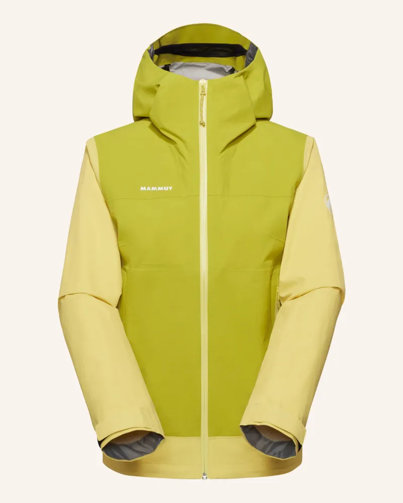 Mammut Crag HS Hooded Jacket Women Gelb