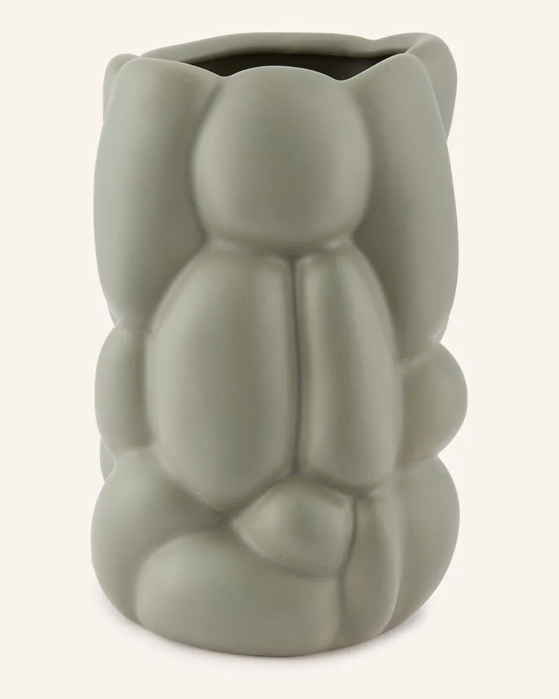 raawii Vase Cloud Small gruen Dunkelgrün