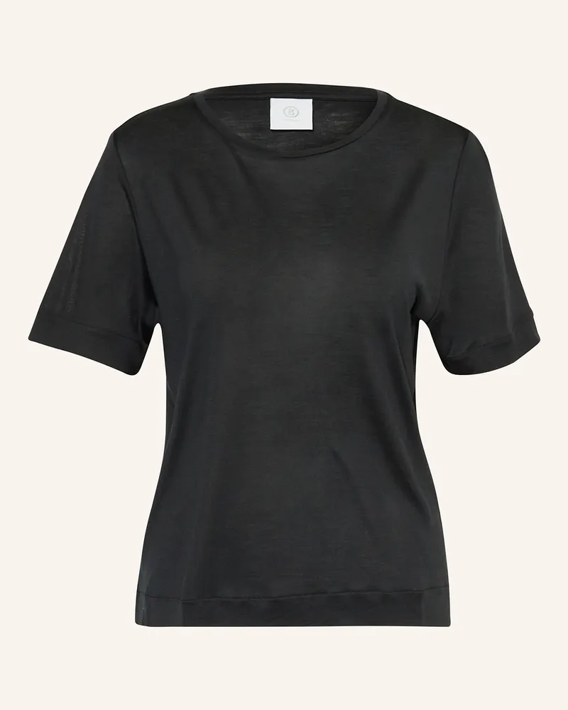 Bogner T-Shirt SIENNA aus Seide Schwarz