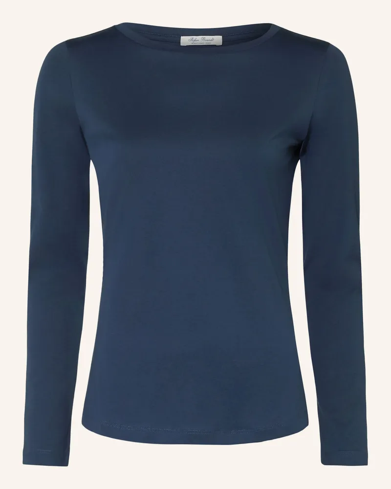 Stefan Brandt Longsleeve Fanny blau Dunkelblau