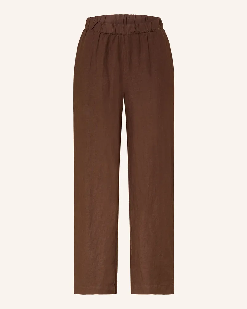 Maerz Leinenhose Braun