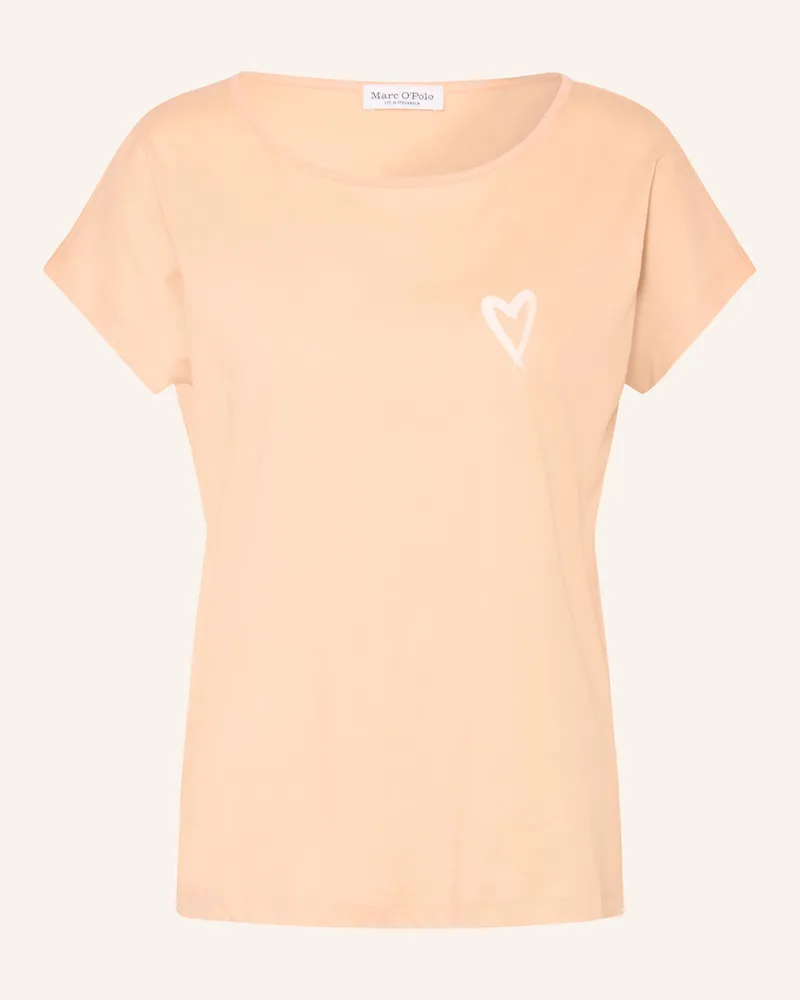 Marc O'Polo T-Shirt orange Hellorange