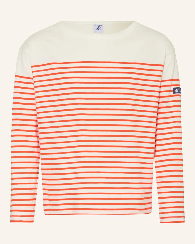 Petit Bateau Longsleeve weiss Weiss