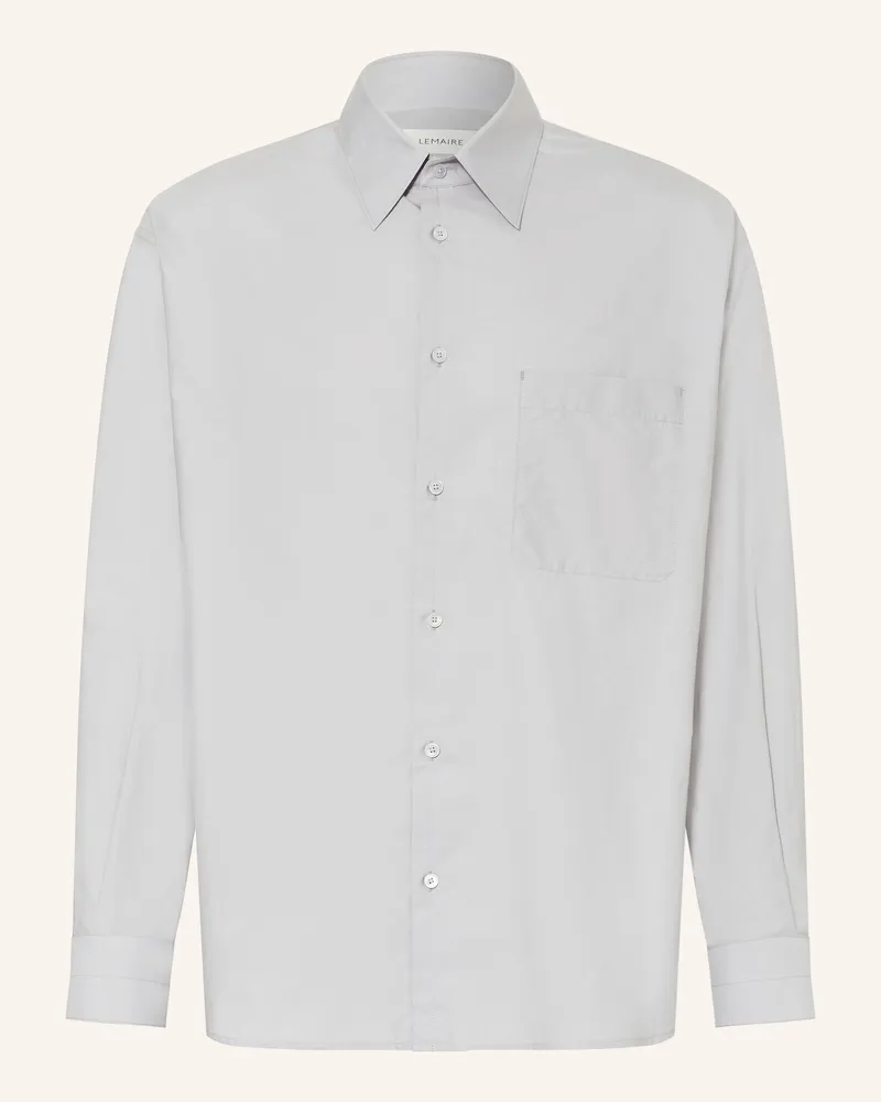 Christophe Lemaire Hemd Comfort Fit grau Hellgrau