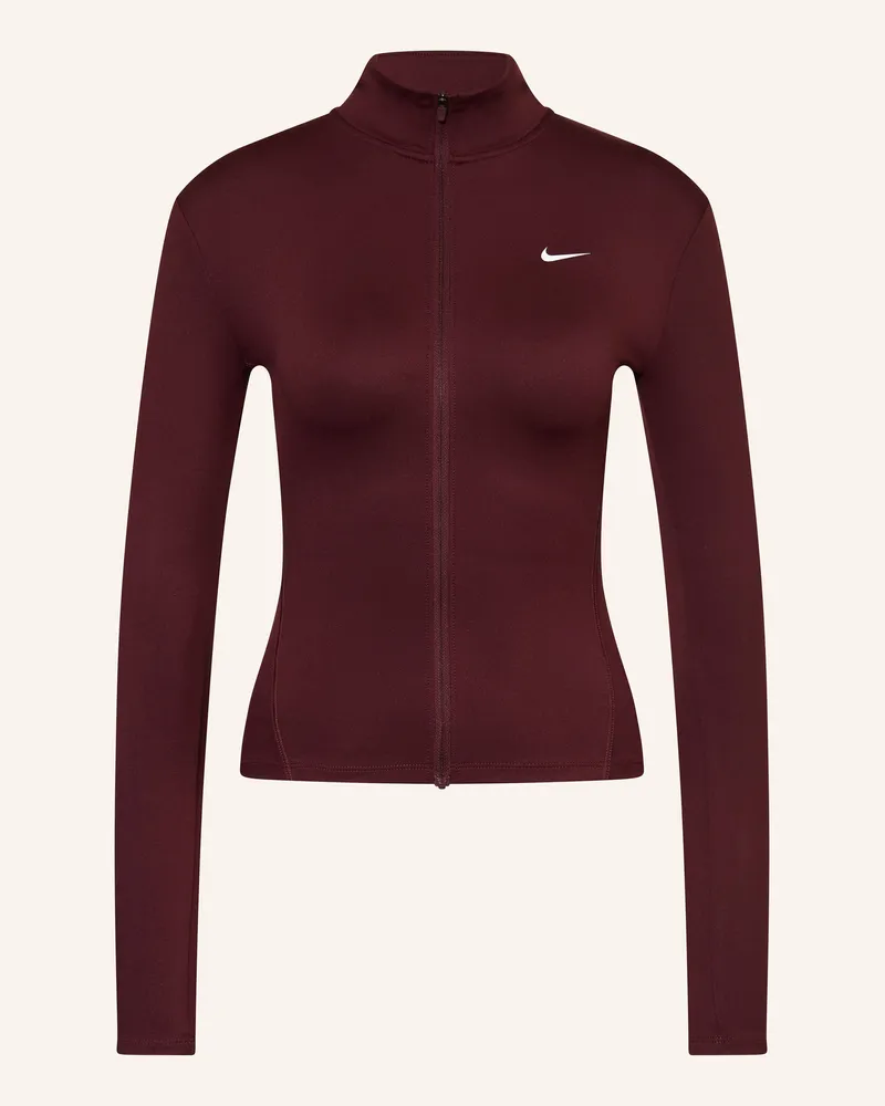 Nike Trainingsjacke ONE Dunkelrot
