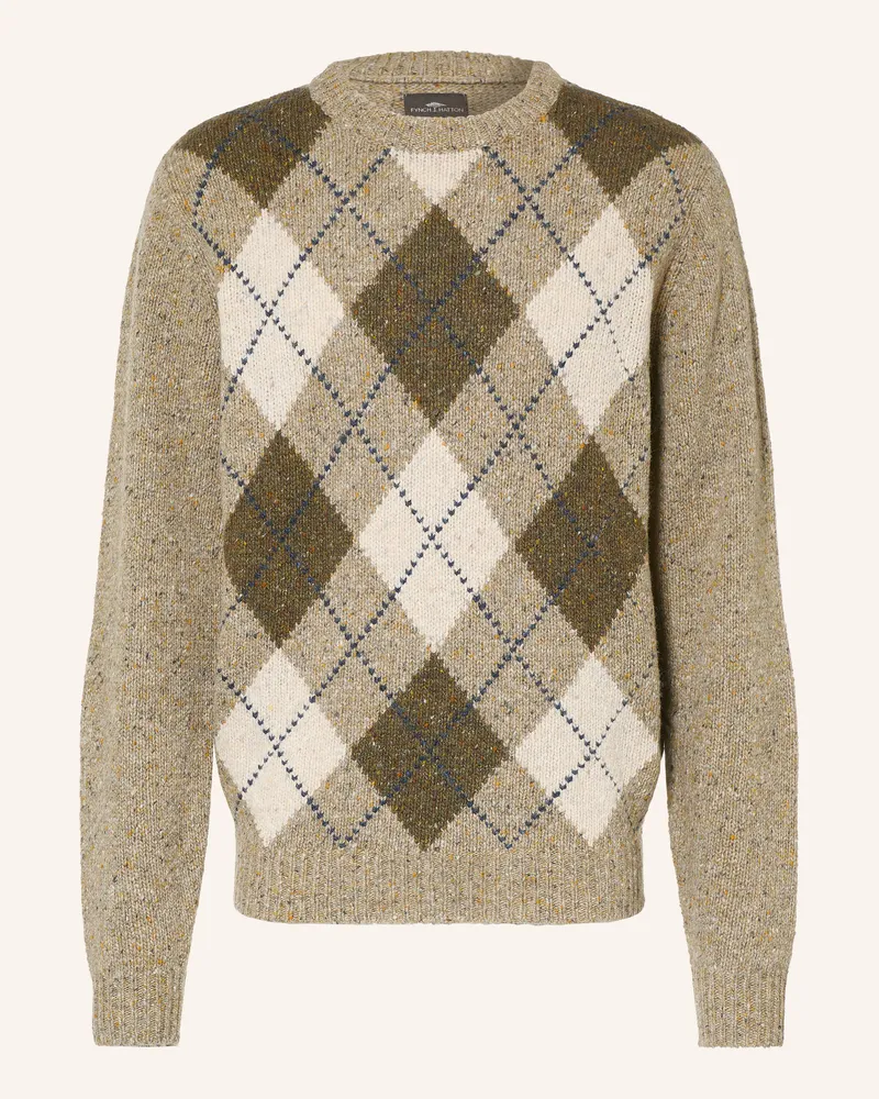 Fynch-Hatton Pullover beige Khaki