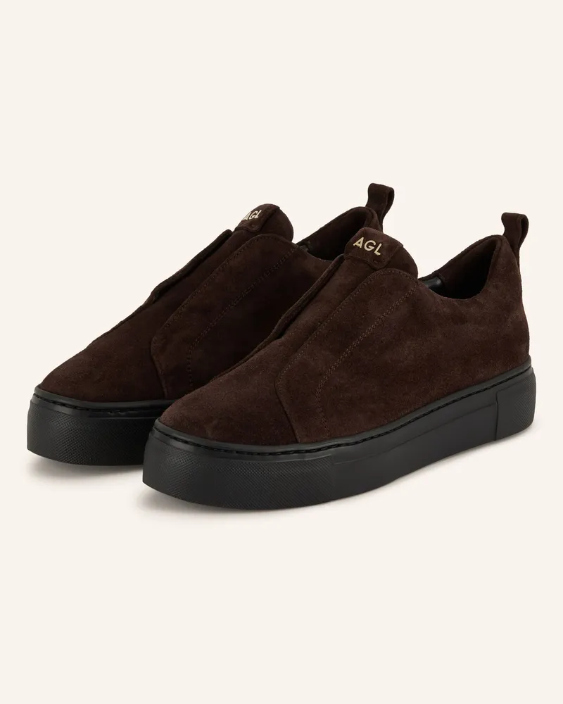 Attilio Giusti Leombruni Slip-On-Sneaker Clementina braun Dunkelbraun