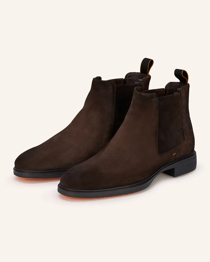 Santoni Chelsea-Boots Easy-Onc-gext50 braun Dunkelbraun