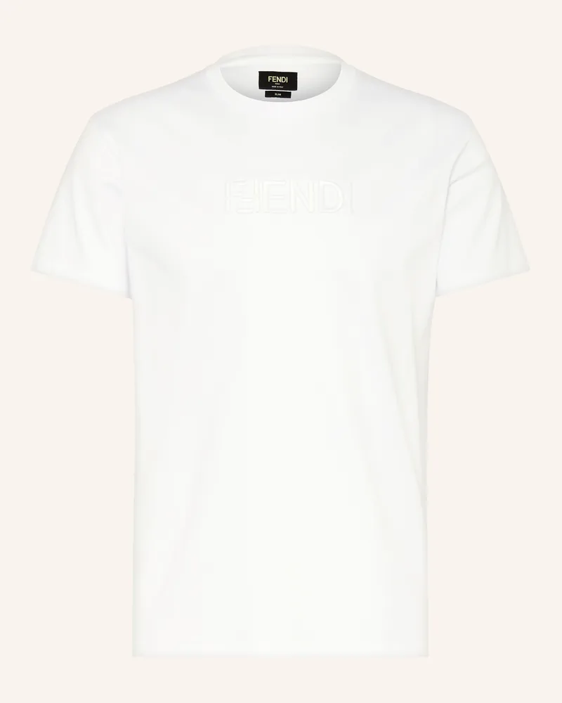 Fendi T-Shirt weiss Weiss