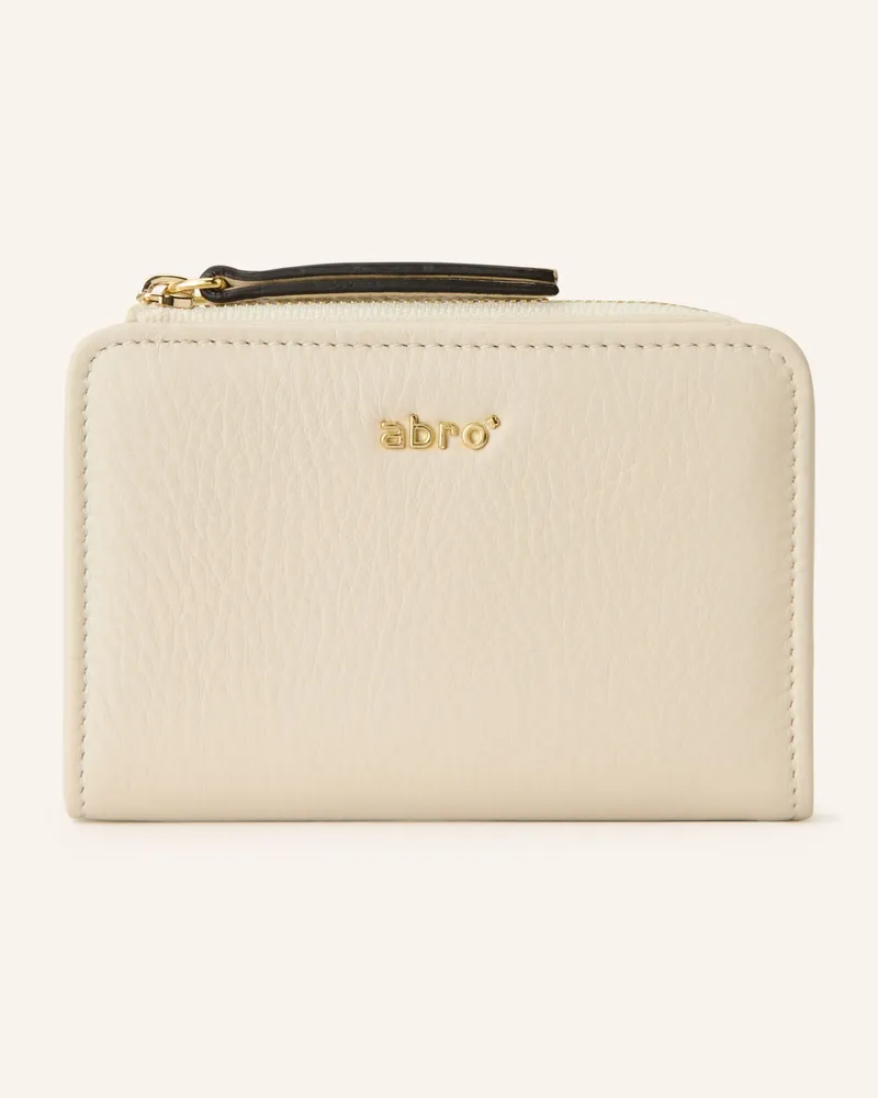 Abro Geldbörse Dalia beige Creme
