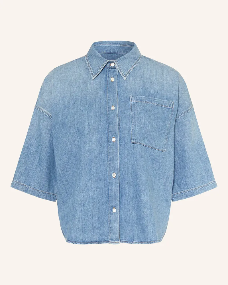 Citizens of humanity Hemdbluse FRANCES in Jeansoptik Hellblau
