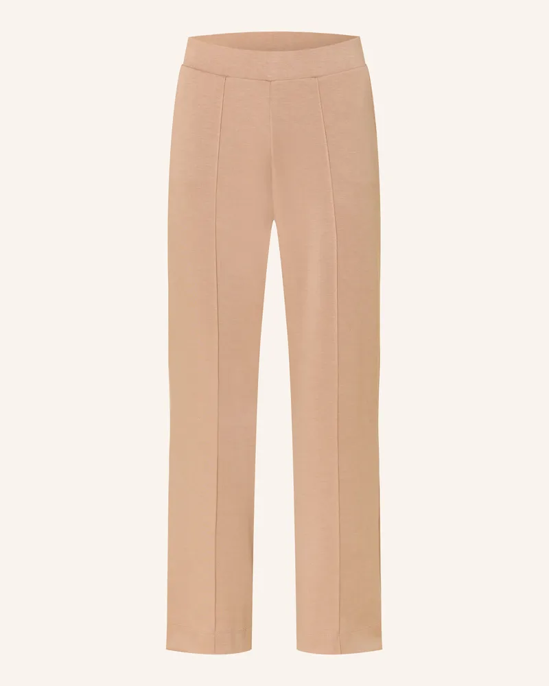 Darling Harbour Marlenehose aus Jersey Caramel