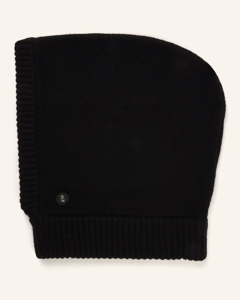 Bogner Mütze mit Cashmere Schwarz