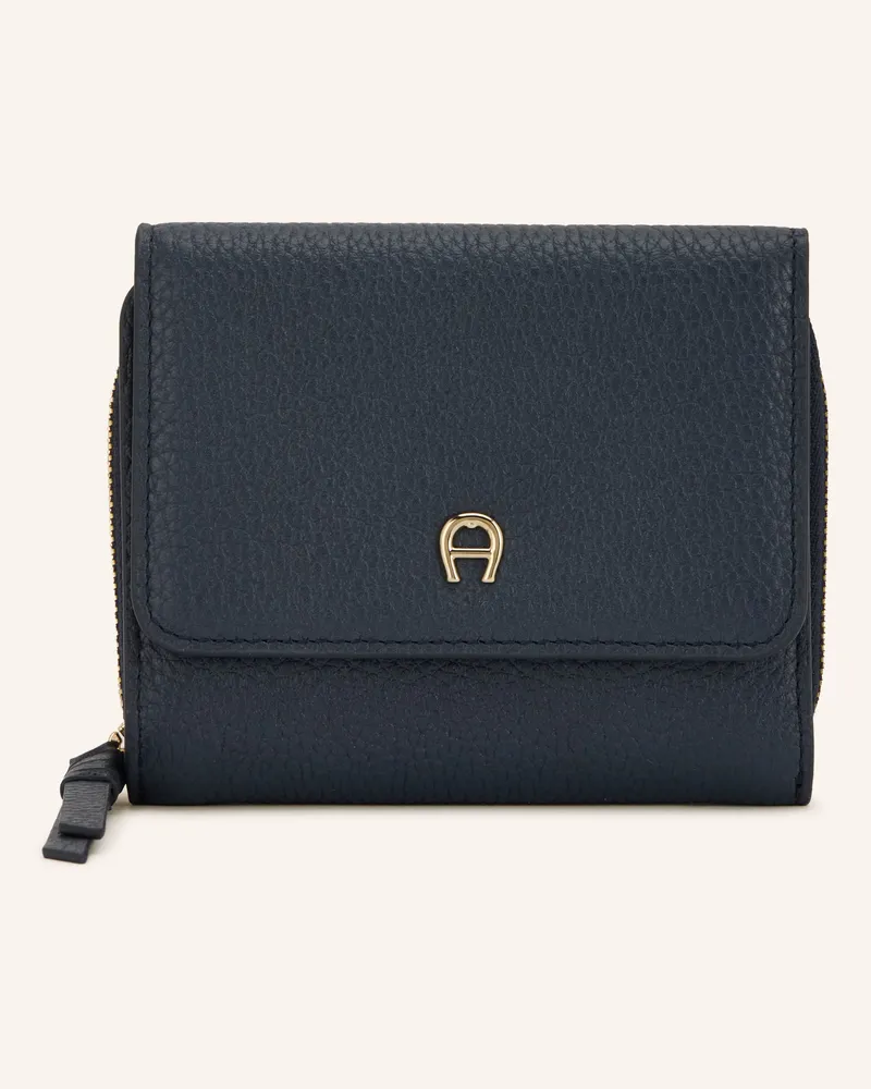 Aigner Geldbörse blau Dunkelblau