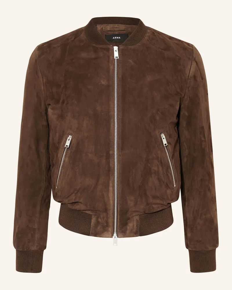 Arma Lederblouson Didier braun Braun