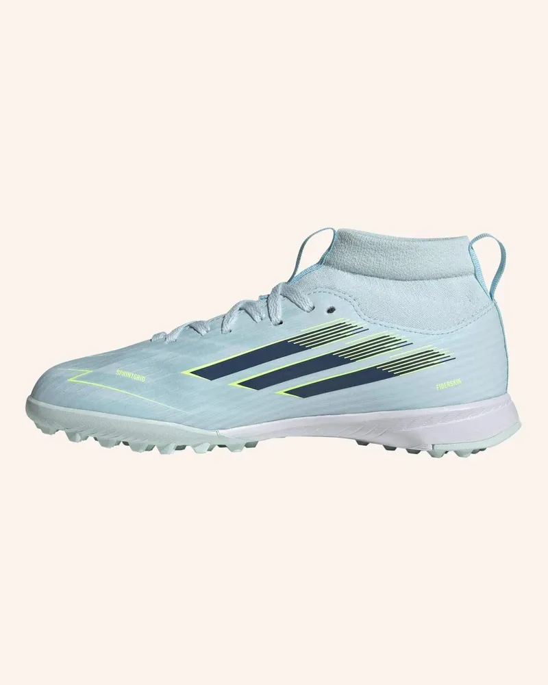 adidas f50 Sparkfusion League Mid Cut Turf Fussballschuh Kids blau Blau