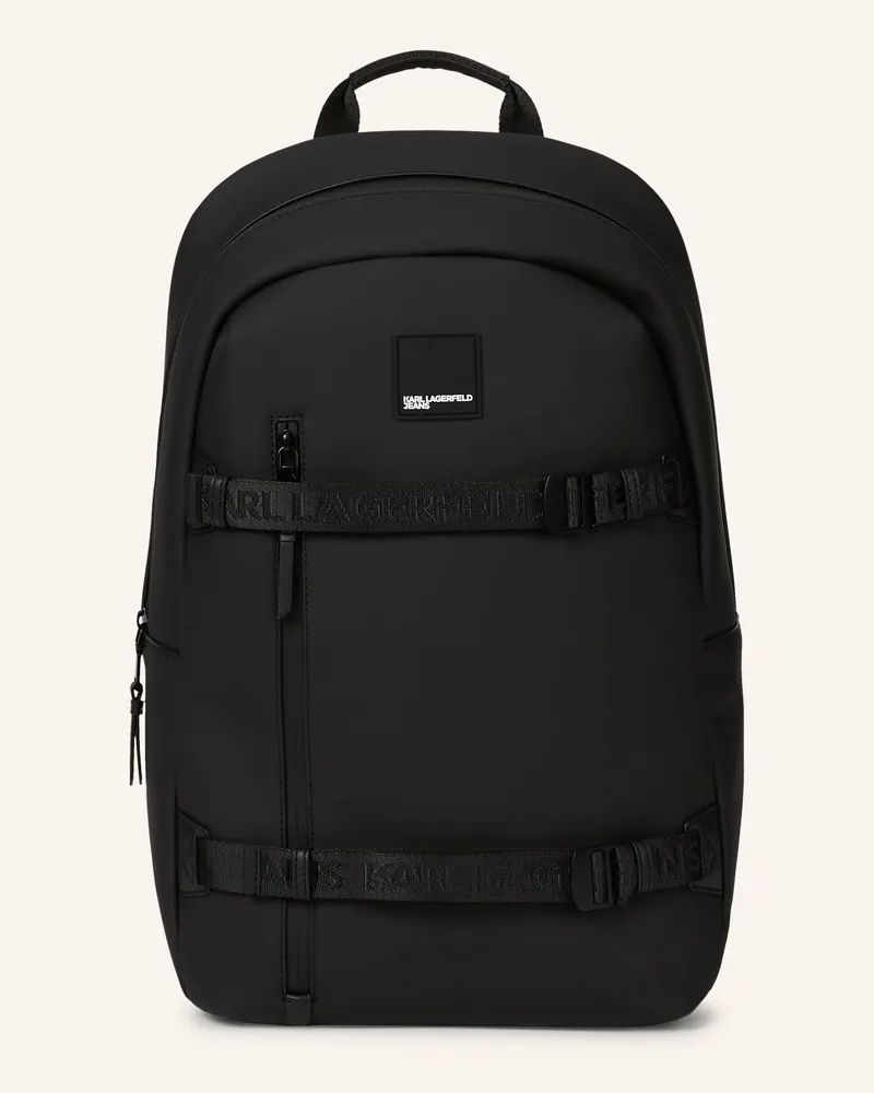 Karl Lagerfeld Rucksack schwarz Schwarz