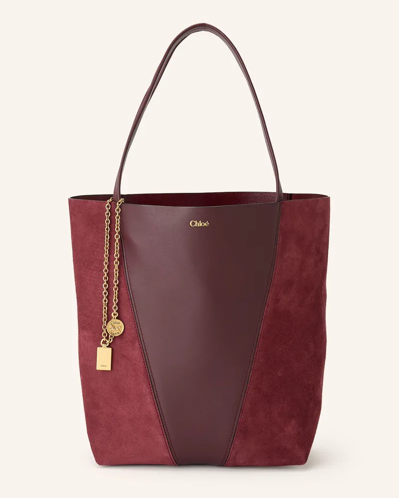 Chloé Shopper Spin rot 606
