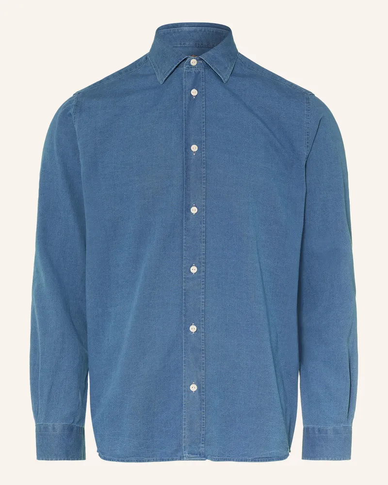 Mos Mosh Oxfordhemd Mmgmarco Regular Fit blau Blau