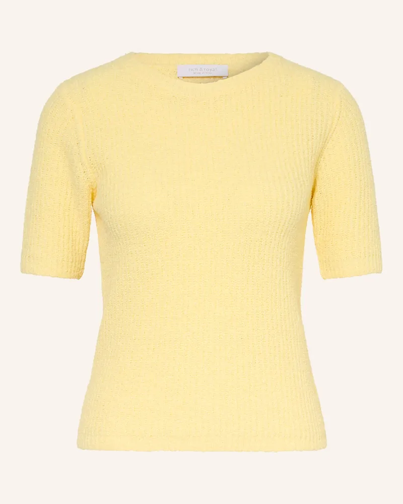 Rich&Royal Strickshirt Gelb