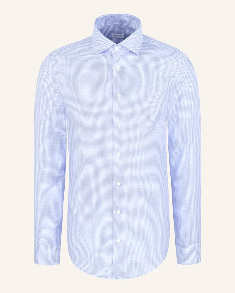 Seidensticker Hemd Shaped Fit blau Hellblau