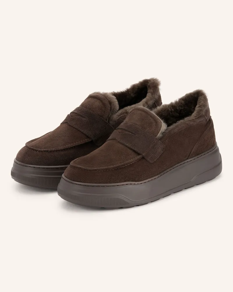 Darling Harbour Penny-Loafer braun Dunkelbraun