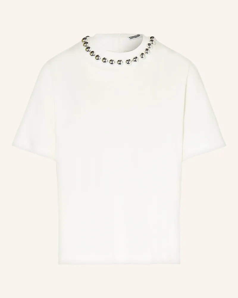 Essentiel T-Shirt INTENSO mit Nieten Weiss