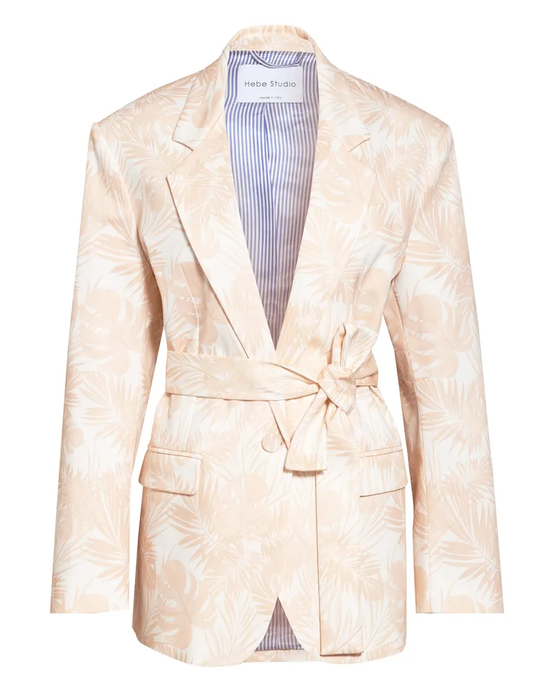 Hebe Studio Longblazer Lover rosa Creme