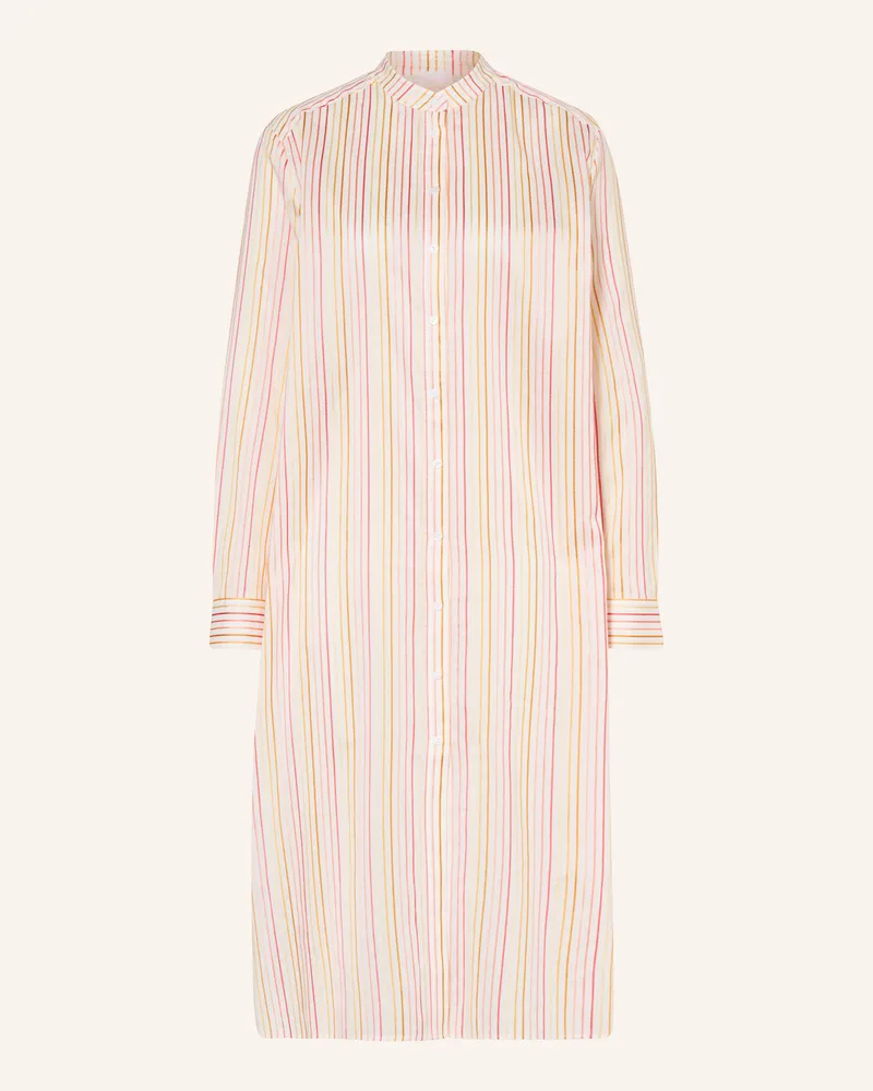 Lala Berlin Hemdblusenkleid Dune pink Weiss