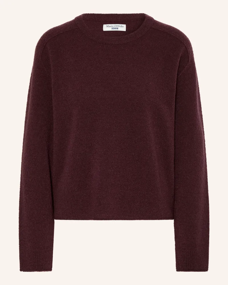 Marc O'Polo Pullover rot Dunkelrot
