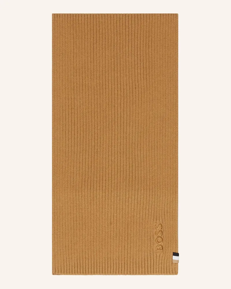 HUGO BOSS Schal Magico beige Cognac