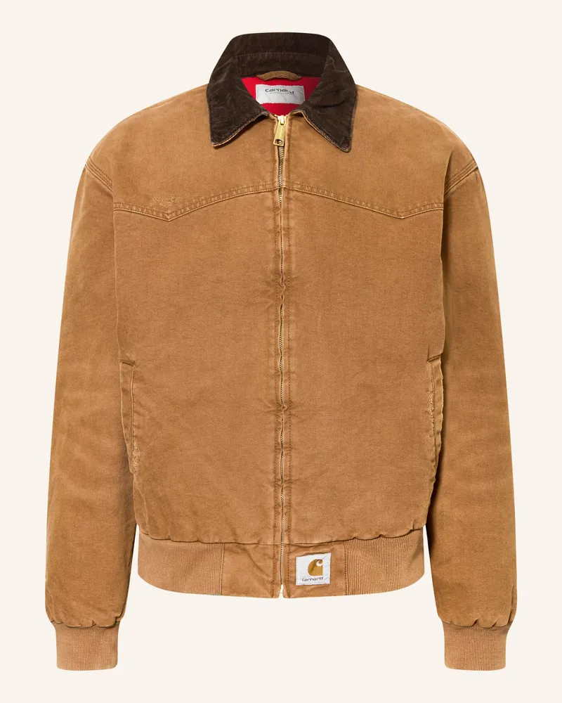 Carhartt WIP Jacke Og Santa Fe beige 00sb7