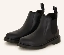 Chelsea-Boots 2976 Leonore Mit Kunstfell schwarz