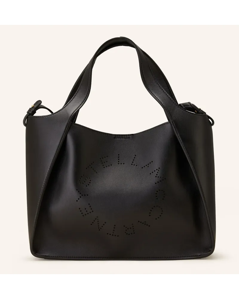 Stella McCartney Shopper mit Pouch Schwarz