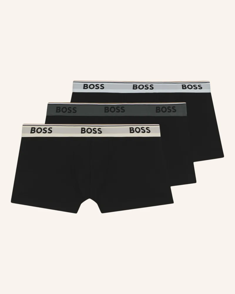 HUGO BOSS Boxershort TRUNK 3P POWER Weiss