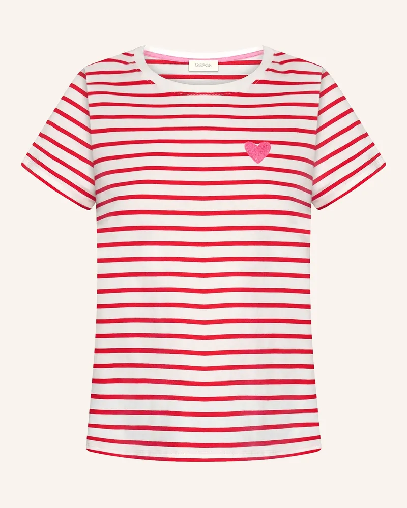 Cartoon T-Shirt weiss Weiss