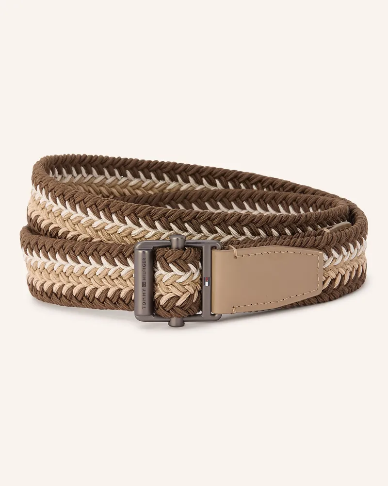 Tommy Hilfiger Flechtgürtel Dunkelblau