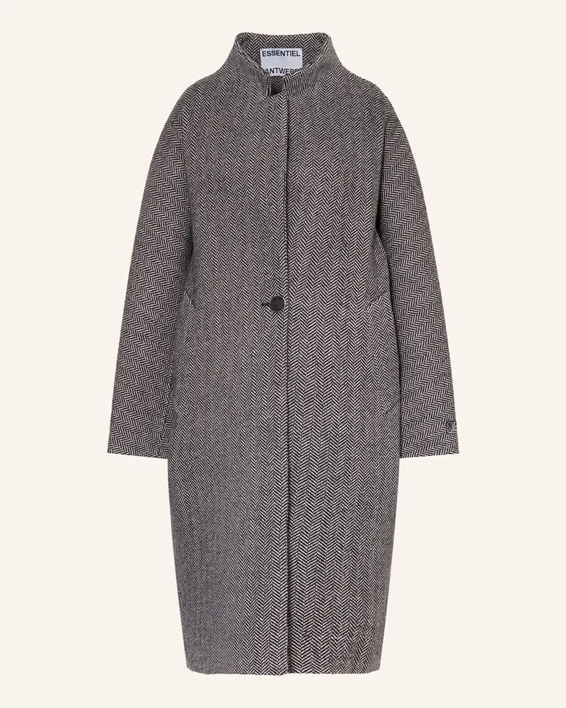 Essentiel Oversized-Mantel Kabala grau Dunkelgrau