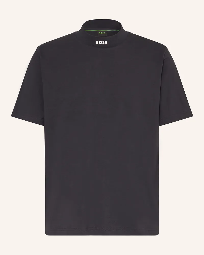 HUGO BOSS T-Shirt COLLAR ZONE Dunkelblau