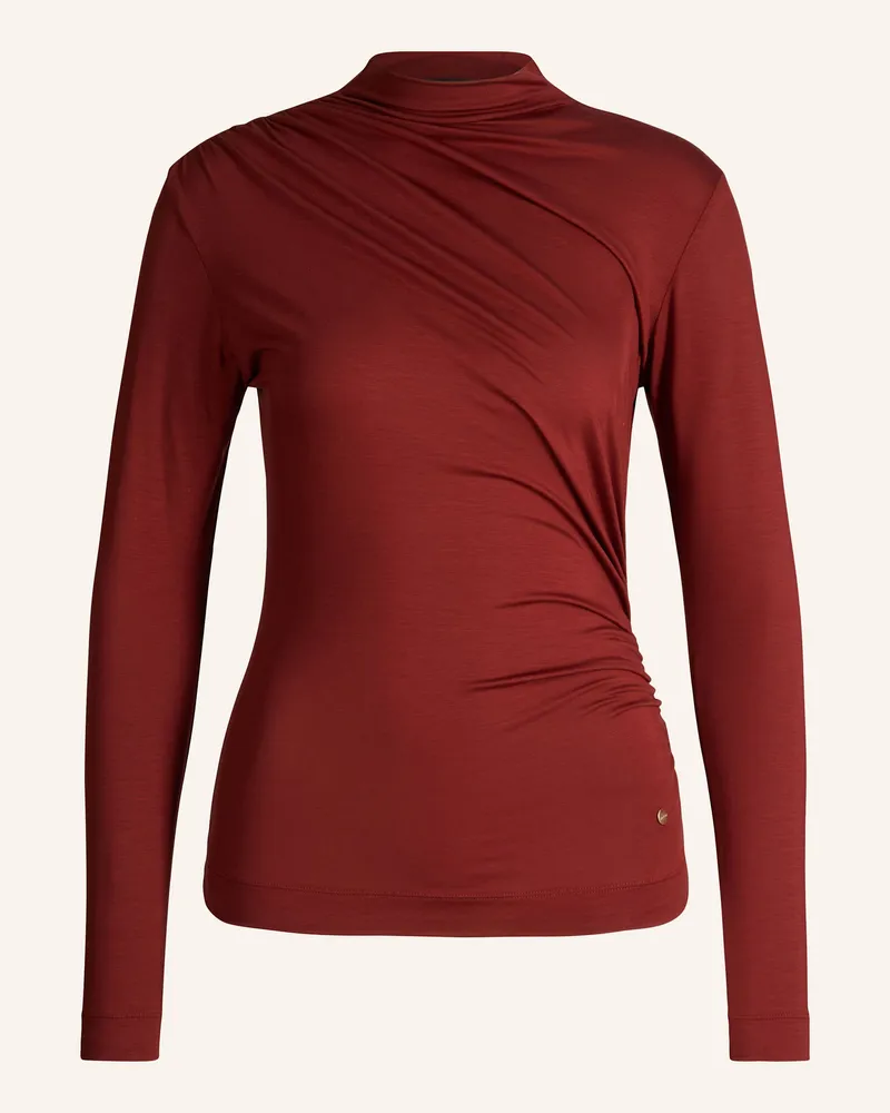 windsor. Longsleeve rot Dunkelrot