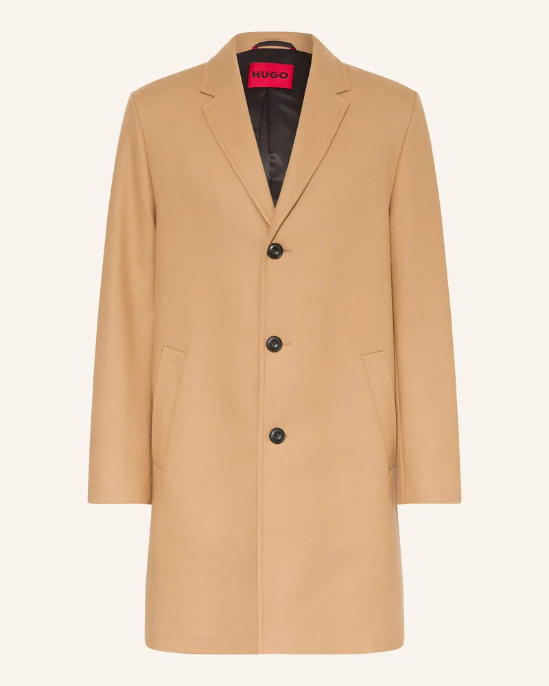 HUGO BOSS Wollmantel MALTE Beige