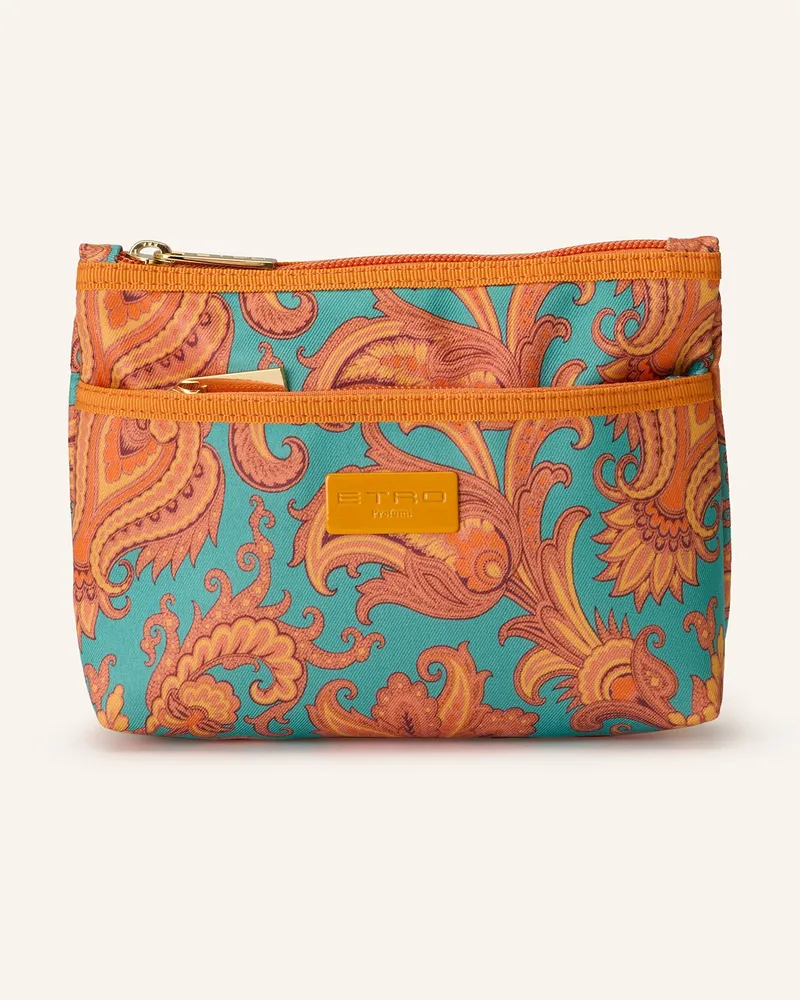 Etro Kosmetiktasche Türkis