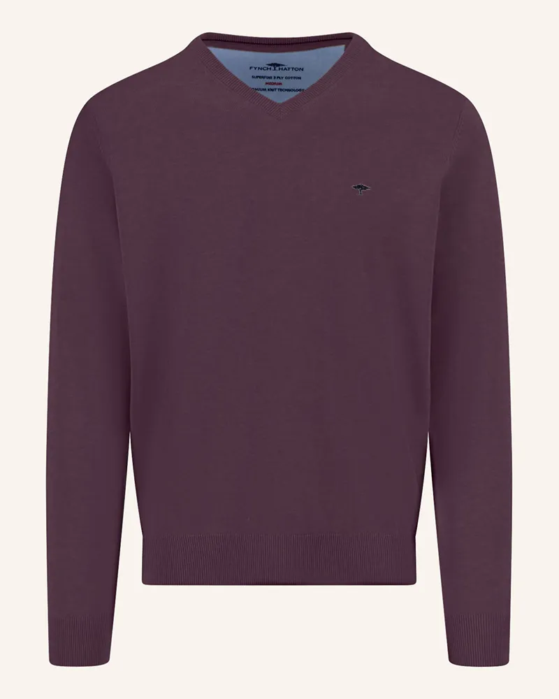 Fynch-Hatton Pullover Dunkellila